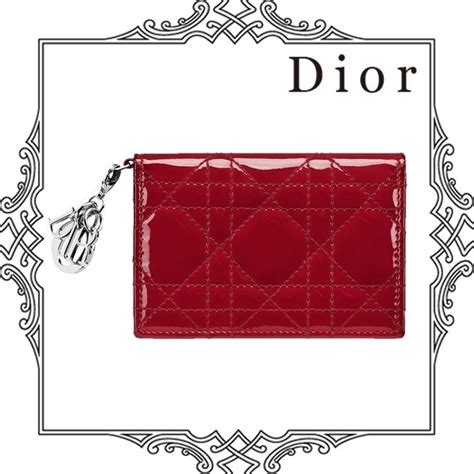 dior red card holder|dior flap card holder.